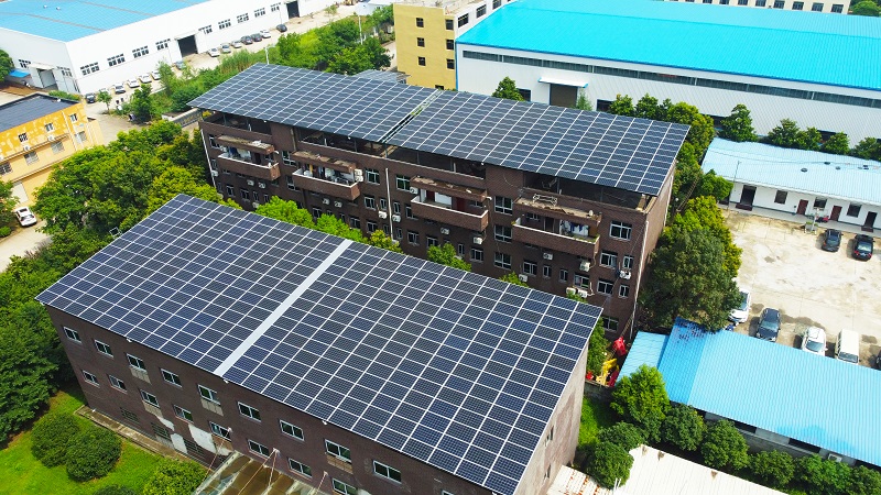 [工商業光伏屋頂]武漢市新洲區光伏發電屋頂500KW項目